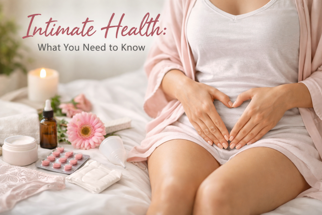 Vaginal dryness, intimate health