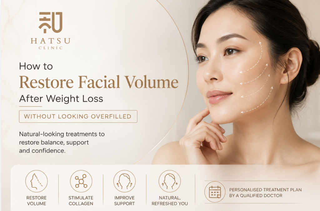 How to restore Facial volume after weight loss