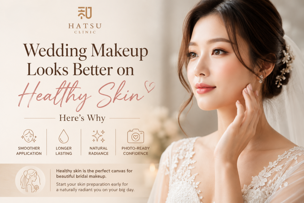 Why Wedding Makeup Looks Better on Healthy Skin | Penang